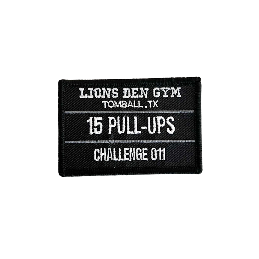 Lions Den Gym Pull Patch : 15 Pull-Ups Challenge 011