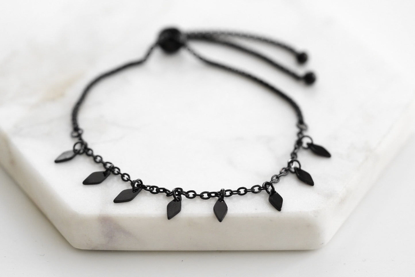 Goddess Collection - Black Brynlee Bracelet