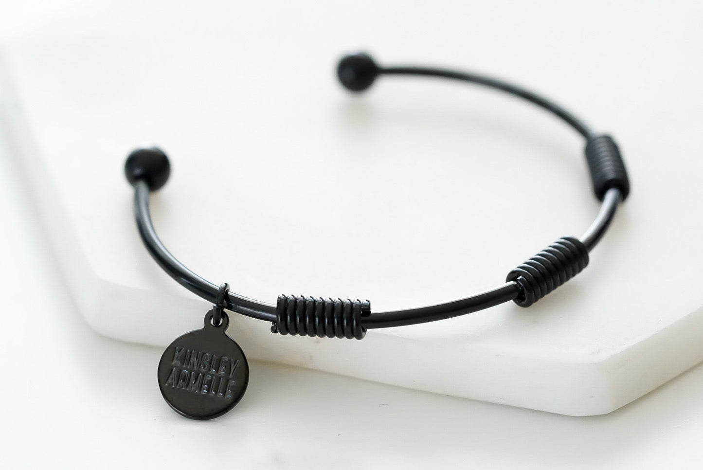 Goddess Collection - Black Jessa Bracelet