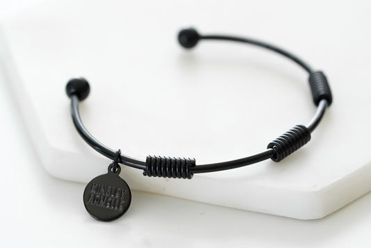 Goddess Collection - Black Jessa Bracelet