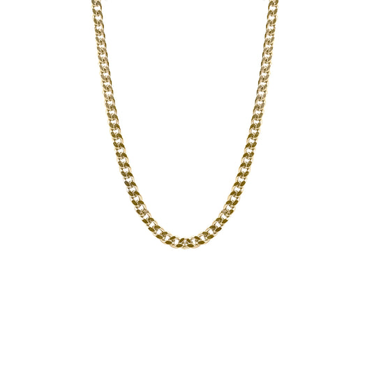 Maker Collection - Gold Curb Necklace Chain