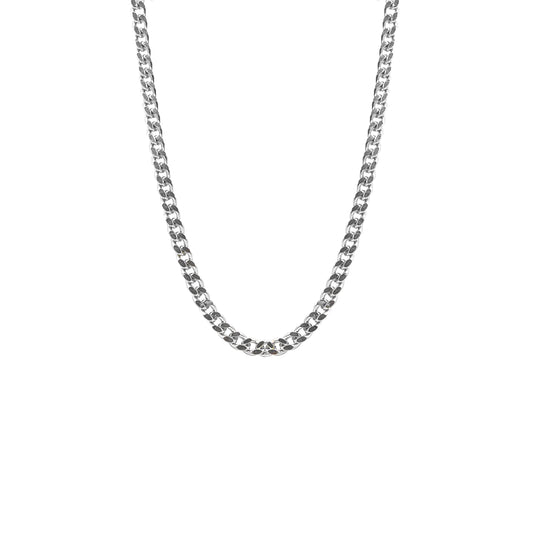 Maker Collection - Silver Curb Necklace Chain