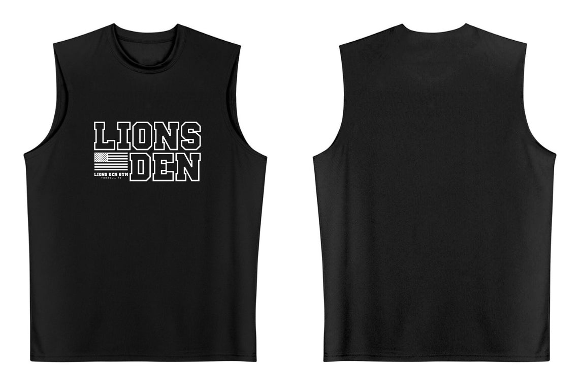 Lions Den Gym Muscle Tank Top: 013