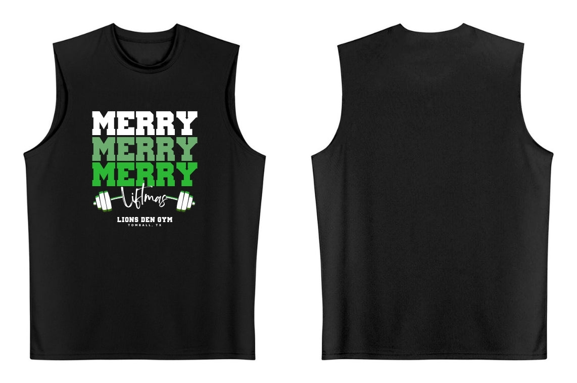 Lions Den Gym Muscle Tank Top: 015 (Christmas 2024 Limited Edition)