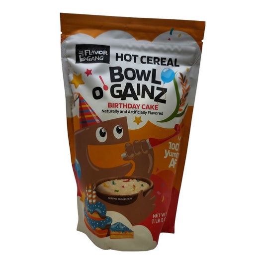 FLAVOR GAINS BOWL O' GAINZ (HOT CEREAL)