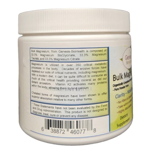 GENESIS BIOHEALTH BULK MAGNESIUM