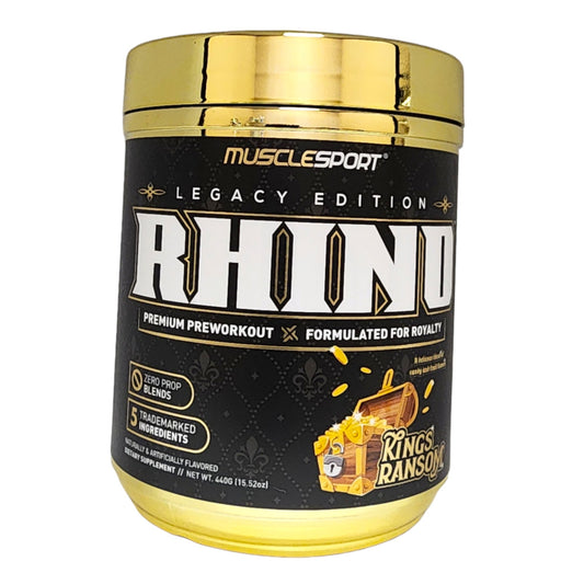 MUSCLE SPORT - RHINO - LEGACY EDITION - PRE WORKOUT