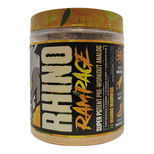 MUSCLE SPORT - RHINO RAMPAGE - PRE WORKOUT