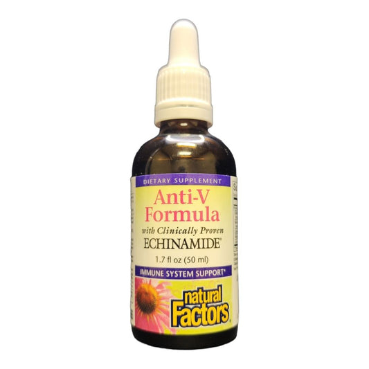 NATURAL FACTORS - ANTI-V LIQUID FORMULA W/ ECHINAMIDE