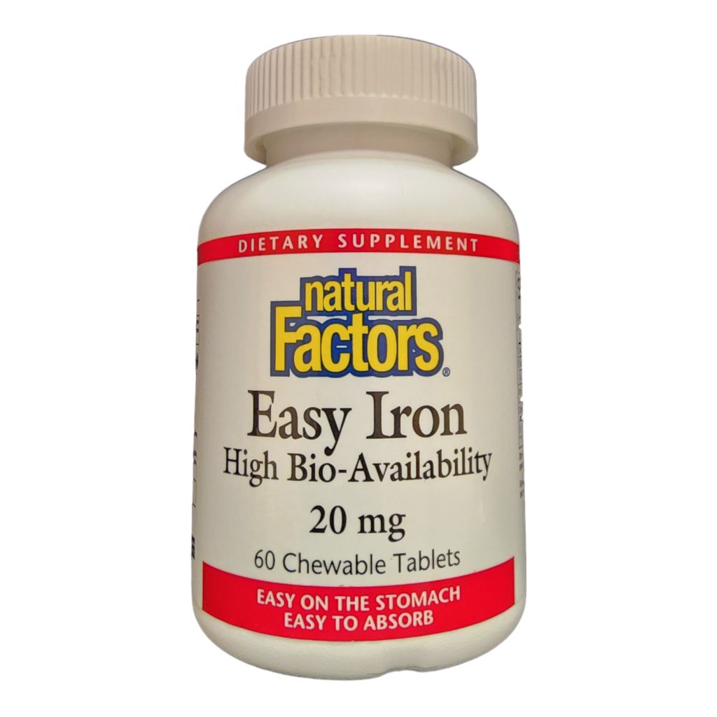 NATURAL FACTORS - EASY IRON CHEWABLE