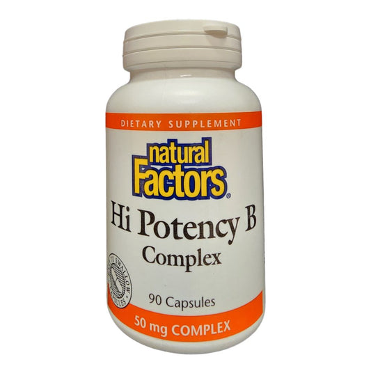 NATURAL FACTORS - HI POTENCY B COMPLEX