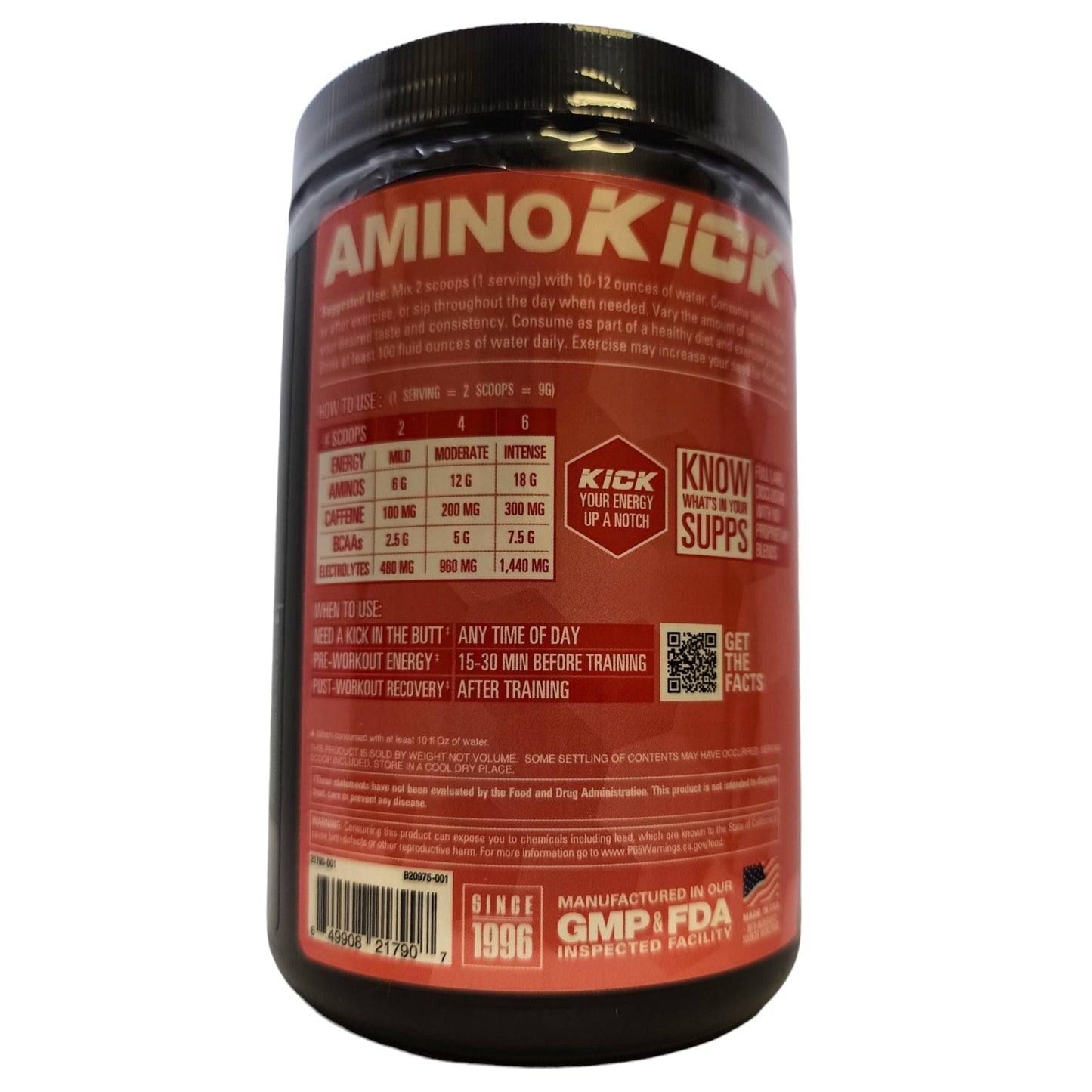 NUTRABIO - AMINO KICK