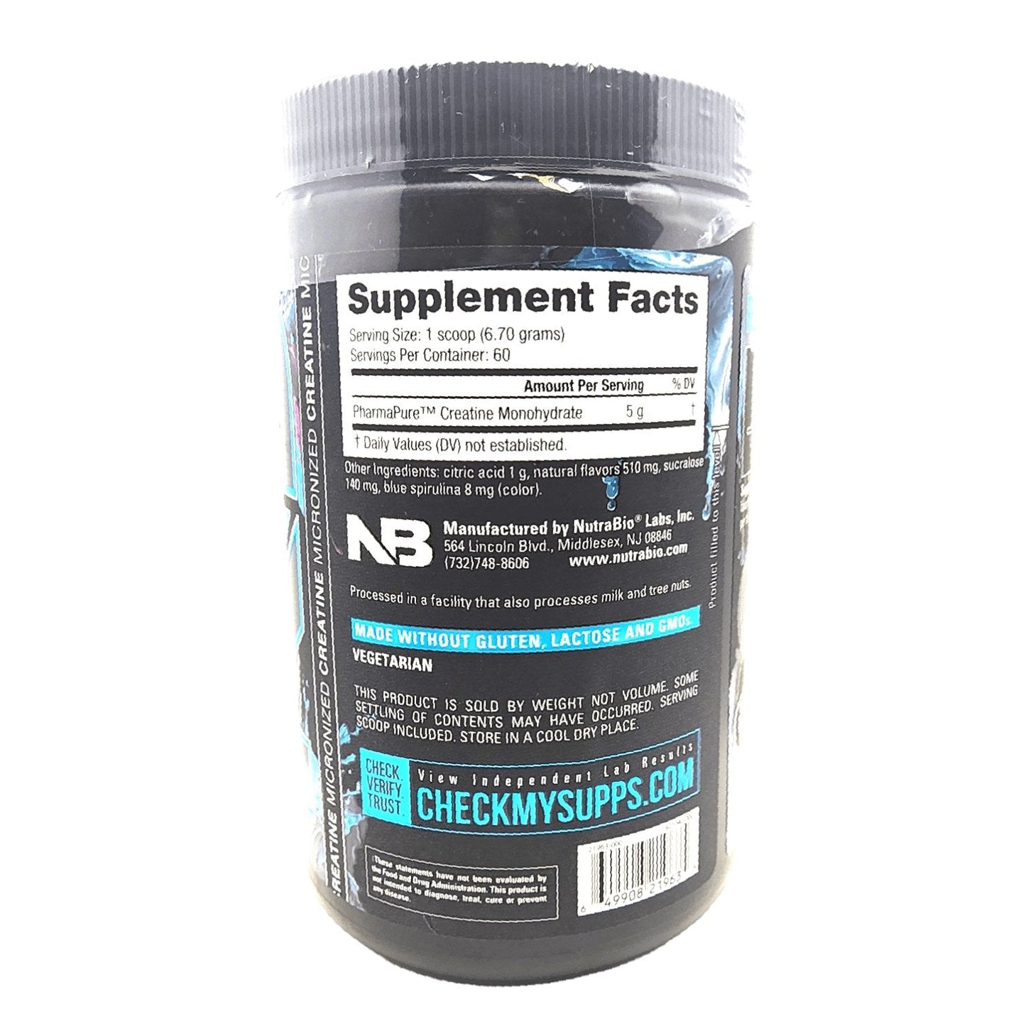 NUTRABIO - CREATINE BURST