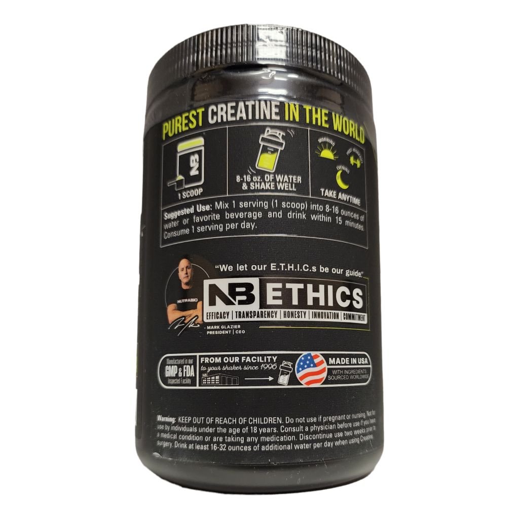 NUTRABIO - CREATINE MONOHYDRATE (150 grams)