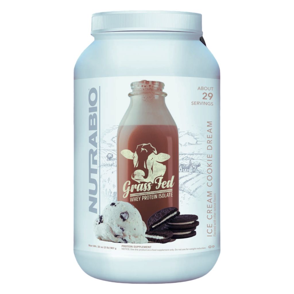 NUTRABIO - GRASS FED WHEY PROTEIN ISOLATE