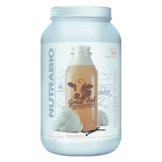 NUTRABIO - GRASS FED WHEY PROTEIN ISOLATE