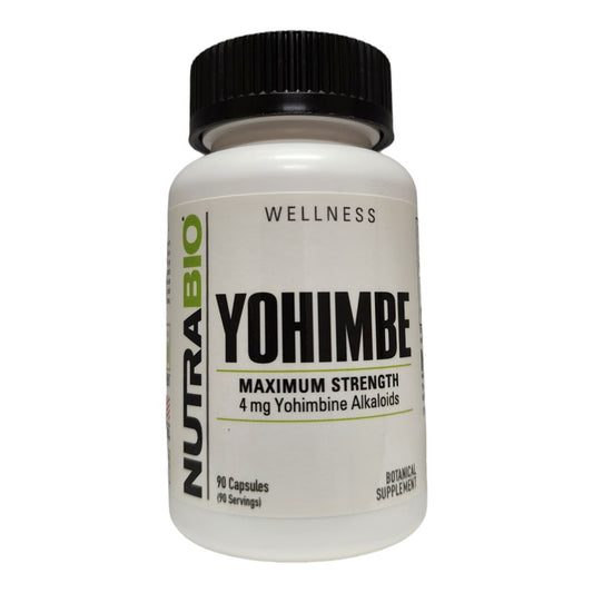 NUTRABIO - YOHIMBE 4MG