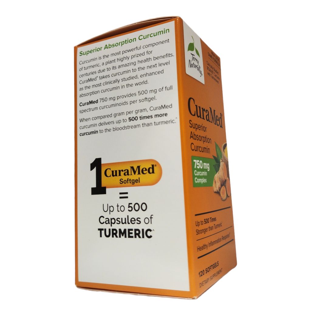 TERRY NATURALLY - CURAMED 750MG - CURCUMIN