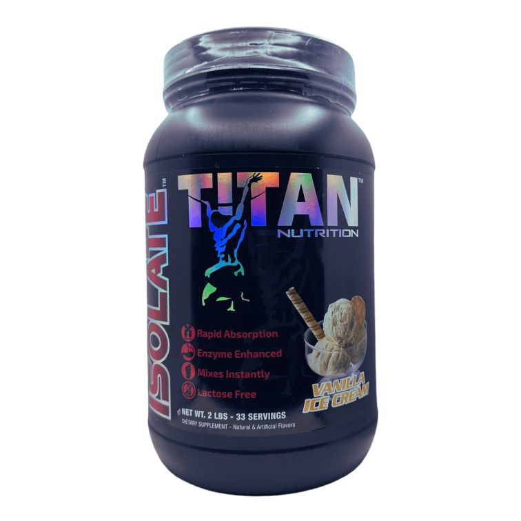 TITAN NUTRITION ISOLATE WHEY PROTEIN